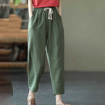 Kara - Linen and fresh cotton pants